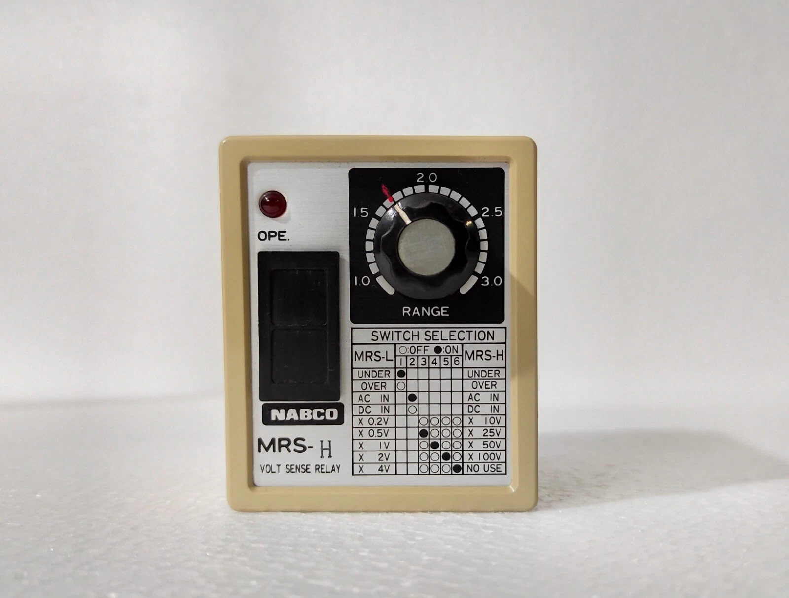 Nabco mrs-h / MRS-H Volt Sense Relay